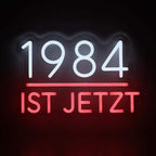 "1984 IST JETZT" (40x25cm) USB