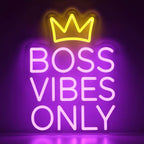 "BOSS VIBES ONLY" (50x30cm) USB