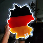 DEUTSCHLAND - Flagge (50x40cm) USB/UV Bild