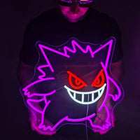 Pokémon Gengar Epic Neon LED Schild