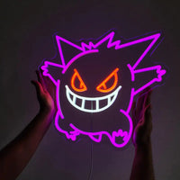Pokémon Gengar Neon LED Schild